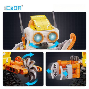 Cada C83003 2025 Neue MOC Drei-in-Eins-Programmier roboter Spielzeug Pädagogische DIY Spielzeug Modelle für Kinder Geschenk Bausteine Sets - Product Image 5