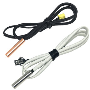 Factory prices custom long red cable tmeprature <strong>sensor</strong> thermistor 10k 3450 <strong>copper</strong> ntc thermistor <strong>sensor</strong> for <strong>temperature</strong> - Product Image 6