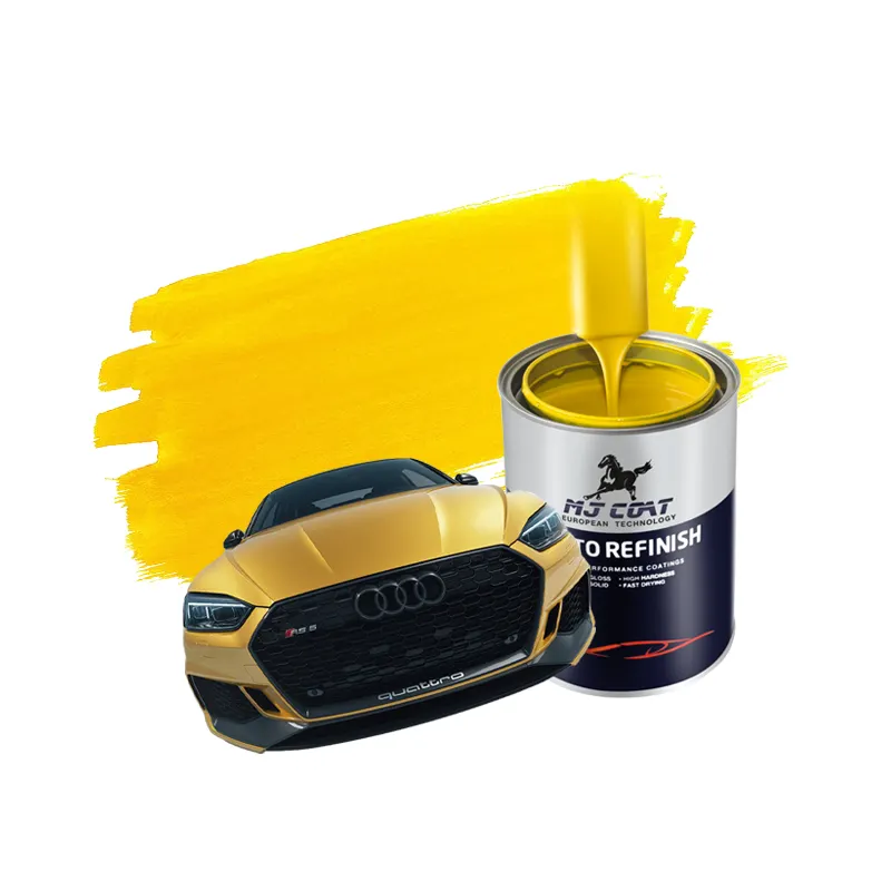 Contoh gratis 2K lukisan Batch Master warna murni levelling yang baik pernis solid tinggi untuk cat mobil untuk mobil