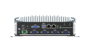 Настенный мини-компьютер с богатым I/O, поддерживает двойной дисплей и Wi-Fi | Промышленный безвентиляторный мини-ПК - Product Image 3