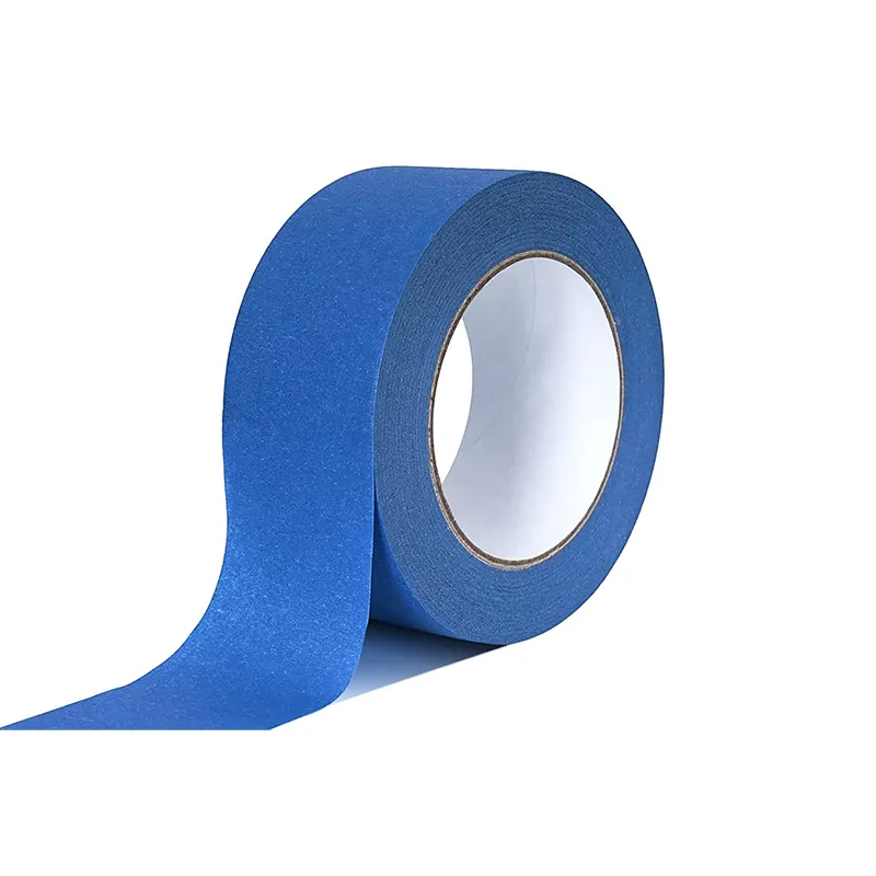 Resistência UV 14 dias sem resíduo adesivo crepe papel azul pintores fita adesiva para carro pintura automotiva