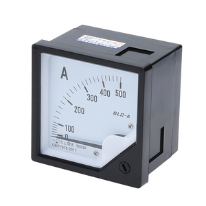6L2-A 0-200A puntatore di visualizzazione corrente amperometro AC DC voltmetro amperometro misurazione ad alta precisione amperometro per uso industriale - Product Image 1