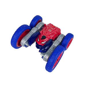 2024新着スプレーリモコンカースパイダーマン両面ドリフトスタントカーライトリモコンアームスイングカー玩具 - Product Image 2