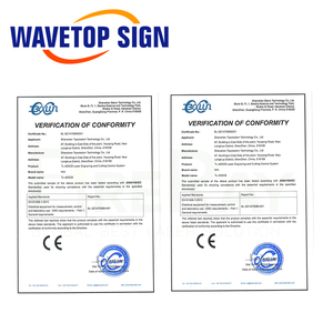 Система лазерного контроллера WaveTopSign WT-B2 СО2 для асинхронной лазерной гравировки с двумя головками - Product Image 4