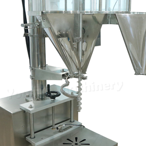 DF-Y DS-3半自动电动螺旋填料，带可编程控制器，用于5-5000克称重、螺旋进料器、食品、香料和粉末填充