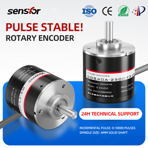 E6B2-CWZ6C 1800PPR OD Photoelectric Incremental <span class=keywords><strong>Rotary</strong></span> <span class=keywords><strong>Encoder</strong></span> 6MM DC 5-24v Solder Lug untuk CNC Automation - Product Image 2