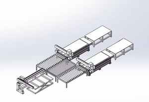 UBO beliebte 4 * 8ft Automatische Lade-und Entlade maschine cnc Fräsmaschine Preis 3 Achsen Holz Acryl Kunststoff Schneiden