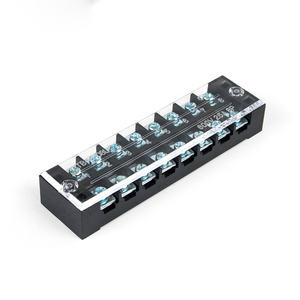 Bloque de terminales de barrera TB2508 8P, bloque de terminales aislado, 25A, Conector de 8 bits, venta al por mayor de fábrica - Product Image 1
