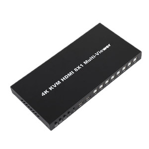 4K 8x1 Multi Viewer HDMI Switcher Switch Quad Multi-VIEWER Screen Video Converter con IR Remote 16 modos de visualización - Product Image 4