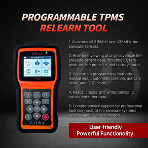 Herramienta de escáner de diagnóstico Hifuly TPMS, sistema de control de presión de neumáticos, programa Universal TPMS con Sensor de 315 y 433 MHZ para todos los coches