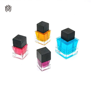 <strong>18ml</strong> 30ml 50ml 100ml Flat Glass Fragrance <strong>Perfume</strong> Bottles Wooden Cap 15mm Square 5ml Cork 15ml Atomizer Packaging Diffuser - Product Image 3