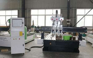 Máquina de carpintería con controlador de Weihong95A-3L, enrutador cnc de 3 cabezales, 3 husillos, 2030 - Product Image 4