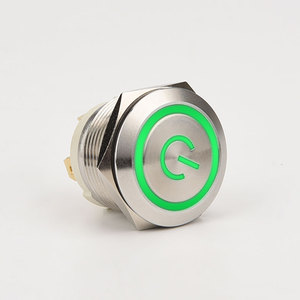 16mm Latching Momentary <strong>Illuminated</strong> <strong>Push</strong> <strong>Button</strong> Switch <strong>Button</strong> for Led - Product Image 1