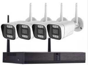 Xmeye Icsee 4CH NVR Kit WIFI CCTV IP 5mp wifi camera full color Camera Audio intercom Camera kit - Product Image 3