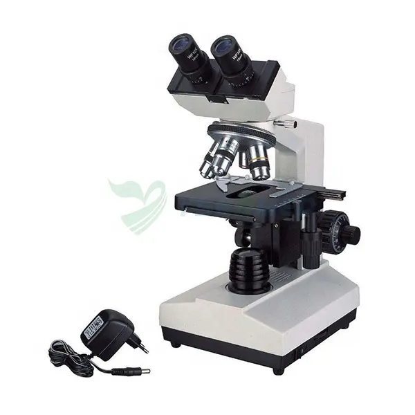 Microscopio biológico binocular eléctrico Ysenmed, precio de microscopio binocular para laboratorio médico, Ysenmed, para el momento de la llegada