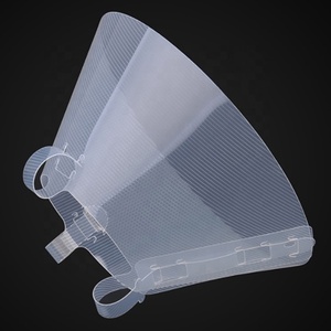 Ayarlanabilir yara koruyucu kafa koni Elizabeth koruyun boyun köpek tasması yumuşak temizle Pet tıbbi cerrahi kurtarma E yaka plastik - Product Image 1