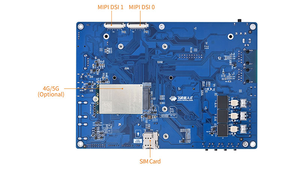 Mini Board personalizzato RK3588-C 6top Linux SoM con 8Kdecode e codificare ISP di nuova generazione fino a 16GB LPDDR4x + 128GB EMMC