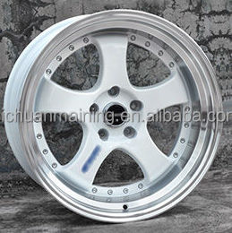 乘用车车轮工作迈斯特S1深碟形合金车轮17英寸车轮轮辋<span class=keywords><strong>4x100</strong></span> <span class=keywords><strong>4x114.3</strong></span> 5x100 5x112 5x114.3