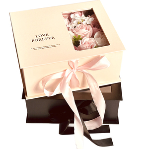 Sang trọng màu đen lớn cứng nhắc hộp các tông với nắp từ tùy chỉnh quần áo bao bì hộp giấy từ Hộp quà tặng - Product Image 3