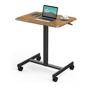 Small Mobile <strong>Rolling</strong> Standing Desk Home Office Adjustable Height Laptop <strong>Computer</strong> <strong>Table</strong> for Classroom - Product Image 5