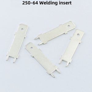 250-64 Inserto recto extendido (L31) Sustrato 6,3 Power Solder Pad Salida y entrada Conector rápido - Product Image 3