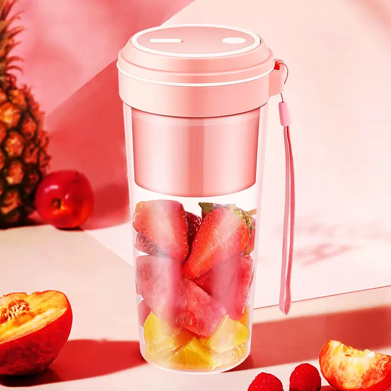 Mixer Mini Pengisi Daya USB Buah dan Sayur untuk Smoothie Jus Milkshake