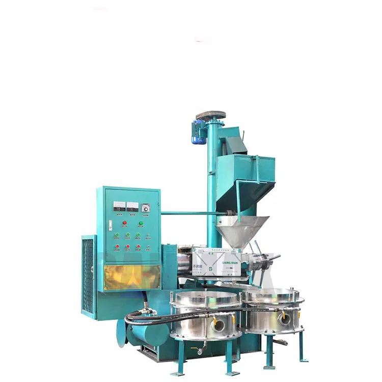 Máquina prensadora de aceite de tornillo de prensado y refinación de girasol modelo