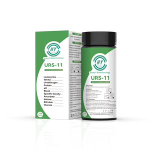 Bandelettes de <span class=keywords><strong>test</strong></span> urinaire 11 paramètres pour tests d'<span class=keywords><strong>urine</strong></span> pour les leucocytes Nitrites Urobilinogène protéine cétone - Product Image 1