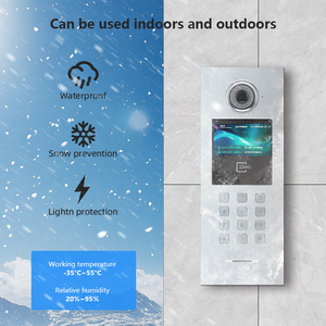 Home Access Control System 1080P Multi Apartments 7-Zoll-Bildschirmsicherheit Smart IP TCP Video Tür sprechanlage - Product Image 2