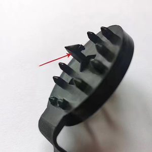Langlebiger Plastik-Gärnetzclip verschiedene Formen von Schattenclips runder faltbarer Plastik-Netzclip für Windschutz