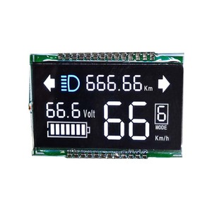 7 segmento Display Lcd I2c parabrezza proiettore auto tachimetro testa verso l'alto strumento Display - Product Image 2