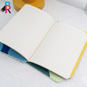 Cuadernos escolares con logotipo personalizado al por mayor de fábrica, cuaderno de estudiante de tapa blanda con 100 hojas, cubierta de tela A5 de tamaño, estilo impreso - Product Image 2