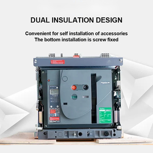 Disyuntor de marco de cobre MVS04 400A Disyuntor de aire inteligente tipo cajón fijo universal 3P - Product Image 2