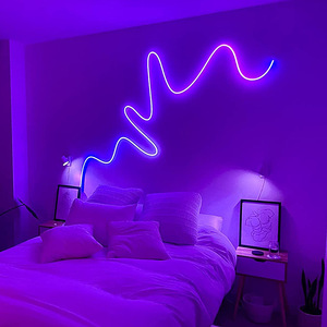 <strong>DC12V</strong> IP67 Waterproof 5050 <strong>RGB</strong> Running Changeable <strong>LED</strong> Strip Light Holiday Addressable Neon Light - Product Image 5