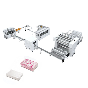 Fast Delivery Soft Facial Tissue Paper Making Folding Machine <strong>Interfold</strong> Tissue Machine Facial - Product Image 1