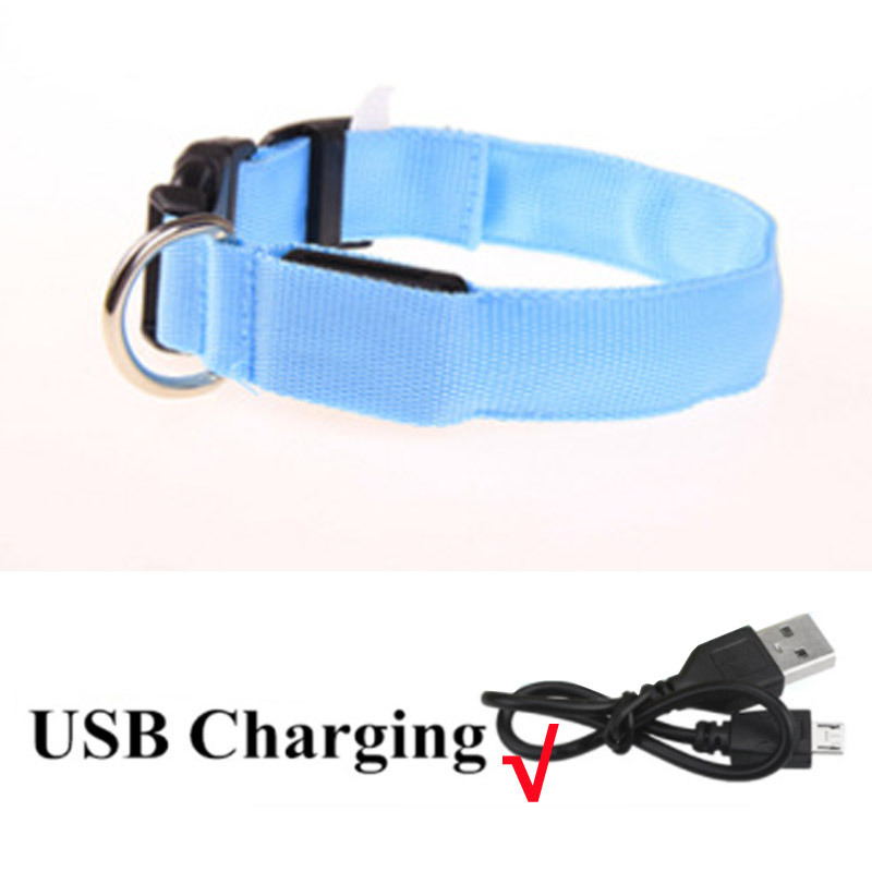 Carga USB azul