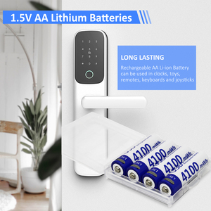 Destek özel Custom 1.5V lityum pil USB güç aracı tipi C AA şarj edilebilir lityum pil oyuncak - Product Image 5