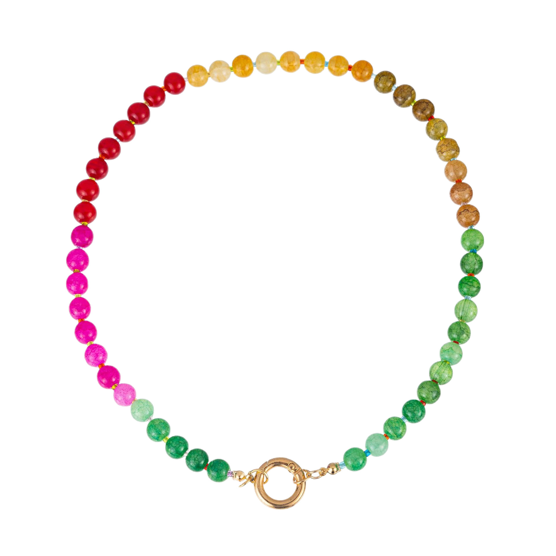 red Round bead-no. 13