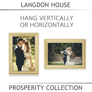 Customized PS 4x6 5x7 <strong>8X10</strong> Gold Photo <strong>Frame</strong> Unbreakable Plastic Family Picture <strong>Frame</strong> for Desk - Product Image 4