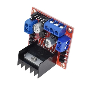 Nuovo Dual H Bridge DC Stepper Motor Drive Controller modulo scheda L298N per smart car robot - Product Image 3