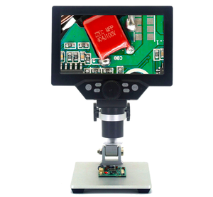 G1200 7英寸大彩色液晶显示屏视频12MP 1-1200X连续放大焊接数字显微镜 - Product Image 5
