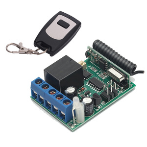 DC 12V 24V Learning <strong>Code</strong> One <strong>Channel</strong> Remote Transmitter Receiver for on and off - Product Image 5