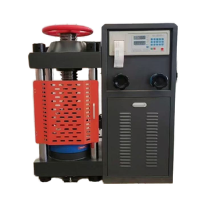 Máquina de prueba de fuerza compresiva de ladrillo de cemento manual 2000kn 1 año de garantía 220V probador de compresión de hormigón - Product Image 1