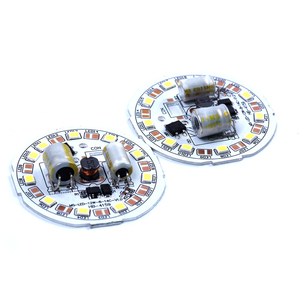 9 W LED DOB AC โมดูลสำหรับพลาสติกหลอดไฟ LED PCB เชื่อมต่อ 220 V โดยตรงแรงดันไฟฟ้าสูง Dob LED โมดูล