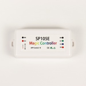 Синий зуб RGB Wifi контроллер DC5V-24V SP105E SP107E SP108E приложение для синхронизации музыки контроллер для WS2812B Alexa светодиодный контроллер - Product Image 1