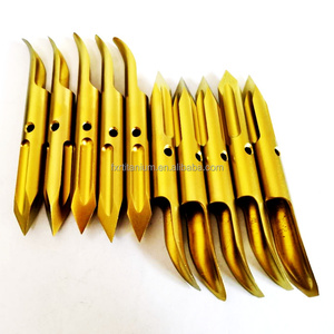 Fabrika kaynağı hassas CNC işleme renkli titanyum Spearfishing Speargun kayma ucu kesim ve kaynaklı - Product Image 1