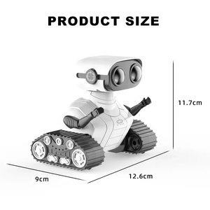 2,4 GHz Smart Talking & Walking Robot Spielzeug LED-äugiges interaktives Haustier roboter modell für Kinder Fernbedienung roboter mit Auto funktionen - Product Image 5