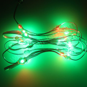 SHIJI DC5V SK6812チップライトIC RGB 10mmポイントピクセルLEDミニストリング - Product Image 5