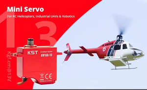 KST SV15X-12 Ultra-High Pressure High-Speed Hollow Cup Metal Medium-Sized Servo Remote Control Helicopter Designed for <strong>RC</strong> Use - Product Image 3