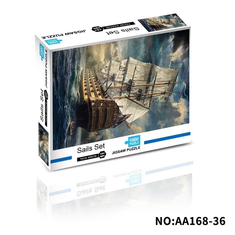 Gran viaje barco pirata-1000 piezas